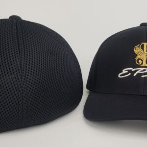 B EPIK Fitted mesh Hat Black,gold